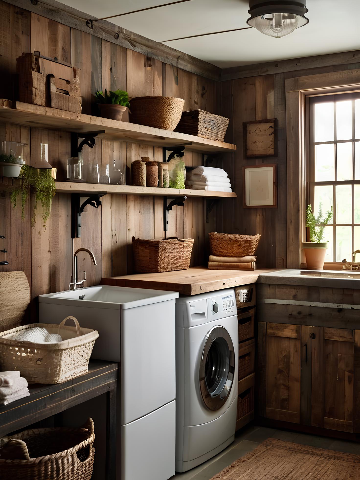 Incorporating Natural Elements into Your Laundry Room Design